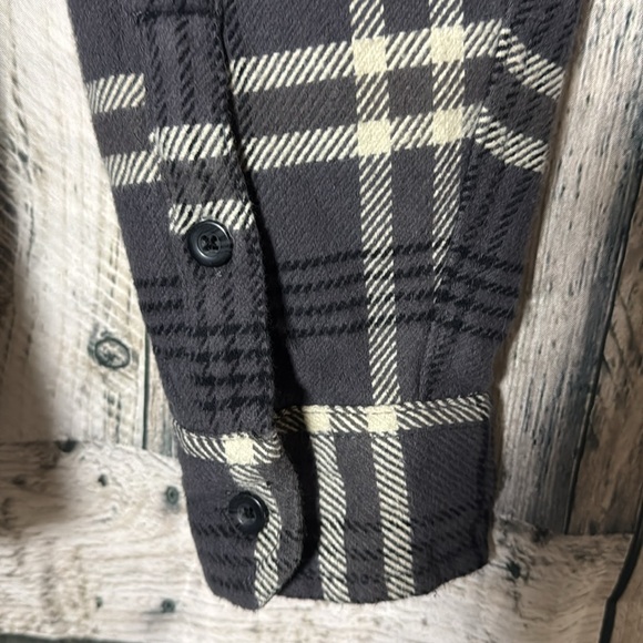 Men’s Woolrich Plaid Button Up Shacket Shirt Jacket XL - Picture 6 of 8